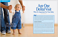 Age one dental visit - Dear Doctor Magazine